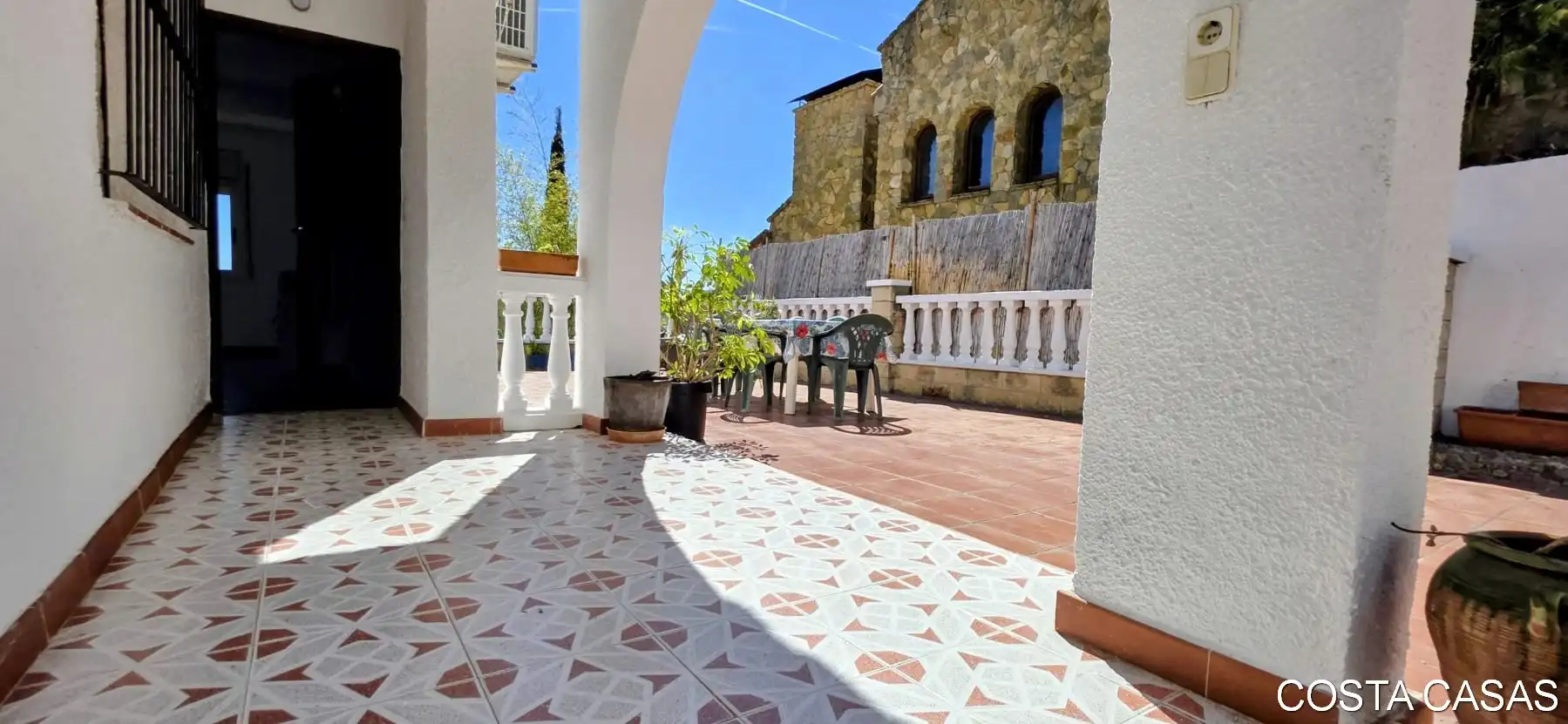 Terraza de Casa o chalet en venta en Olivella con Aire acondicionado, Jardín privado y Alarma