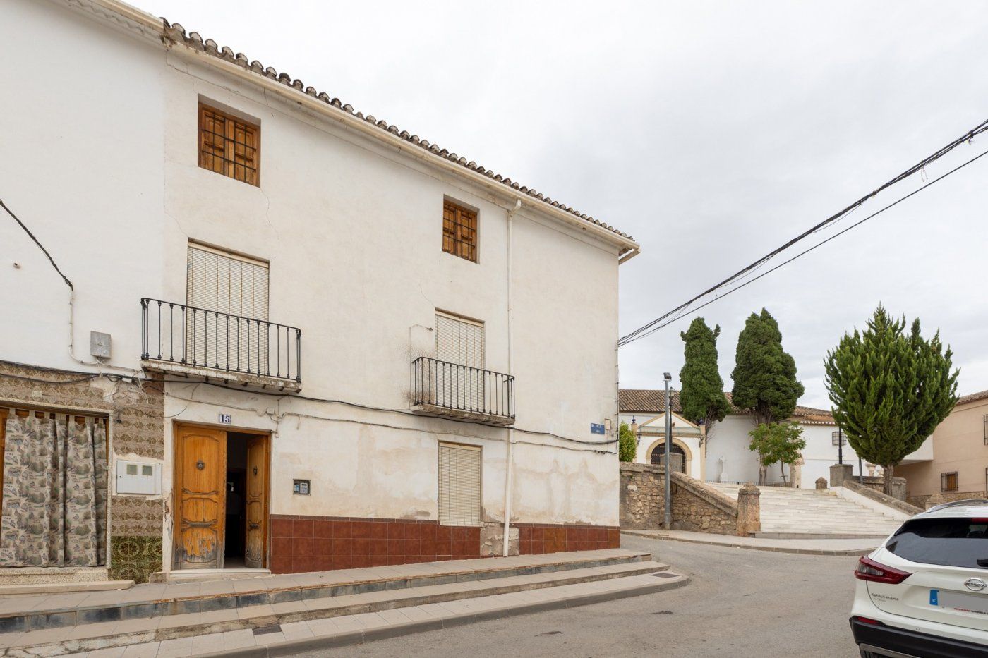 Exterior view of House or chalet for sale in Campotéjar  with Storage room