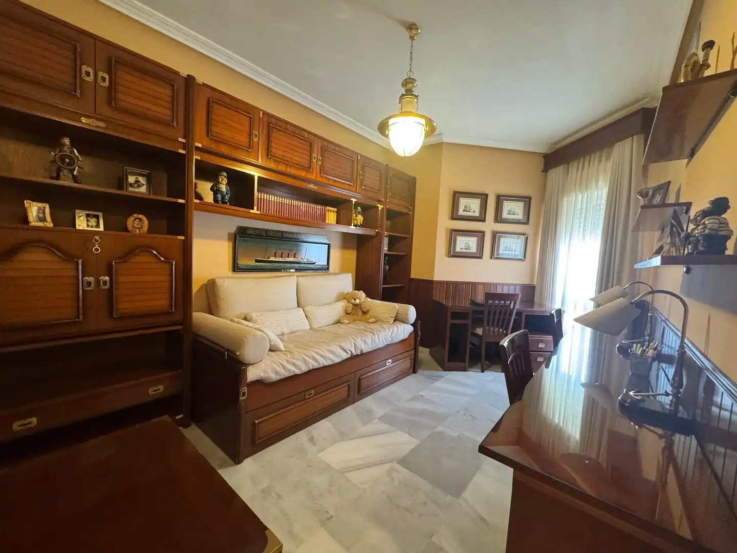 Living room of Flat for sale in Jerez de la Frontera  with Air Conditioner, Private garden and Terrace