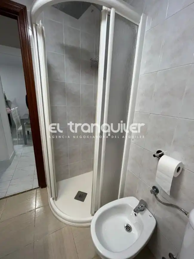 Bathroom of Flat for rent in Madrid  with Air Conditioner, Terrace and Furnished