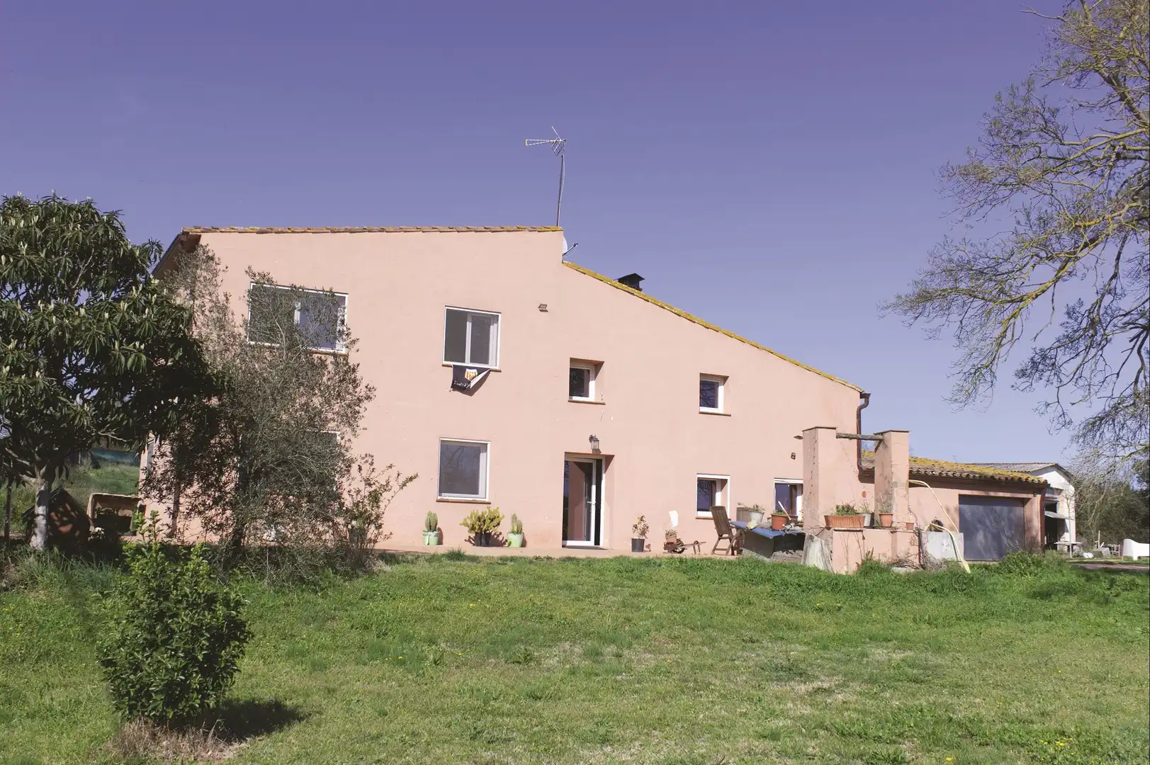 Vista exterior de Casa o chalet en venta en Vidreres con Calefacción y Piscina
