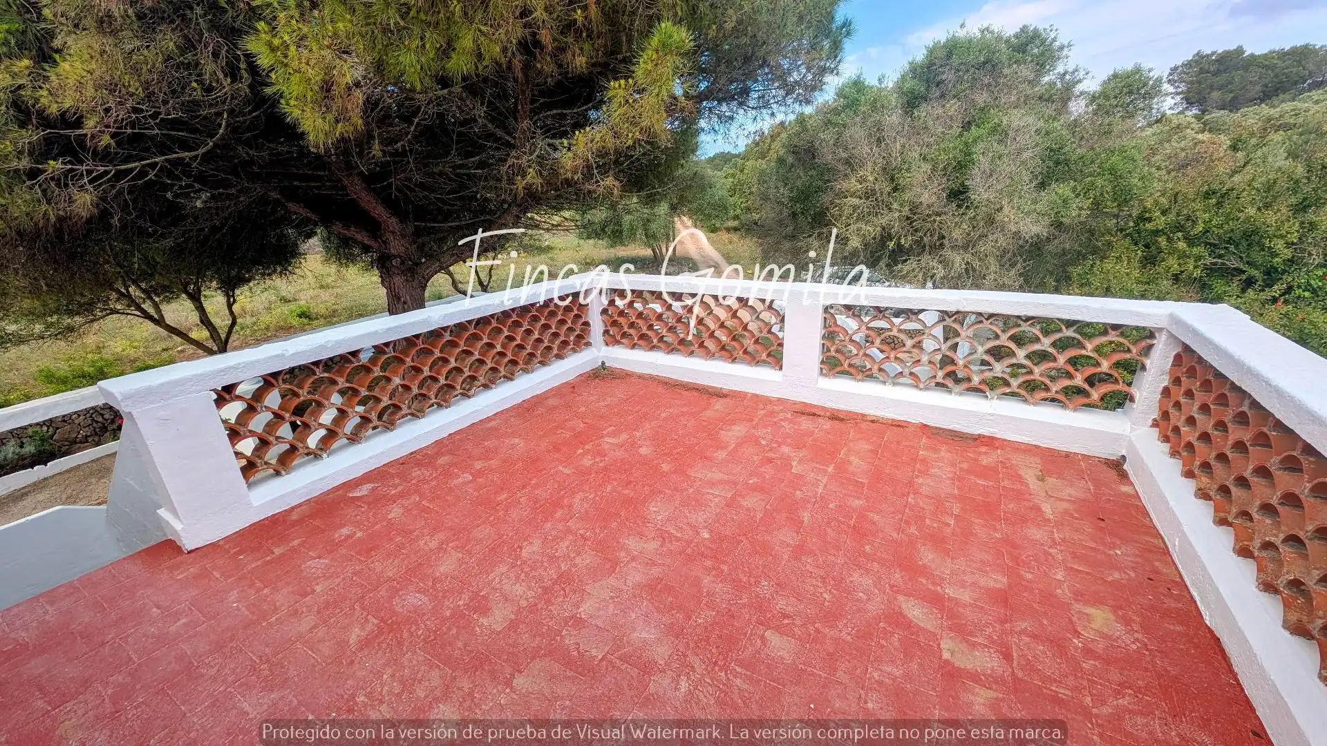 Terrasse von Country house zum Verkauf in Alaior