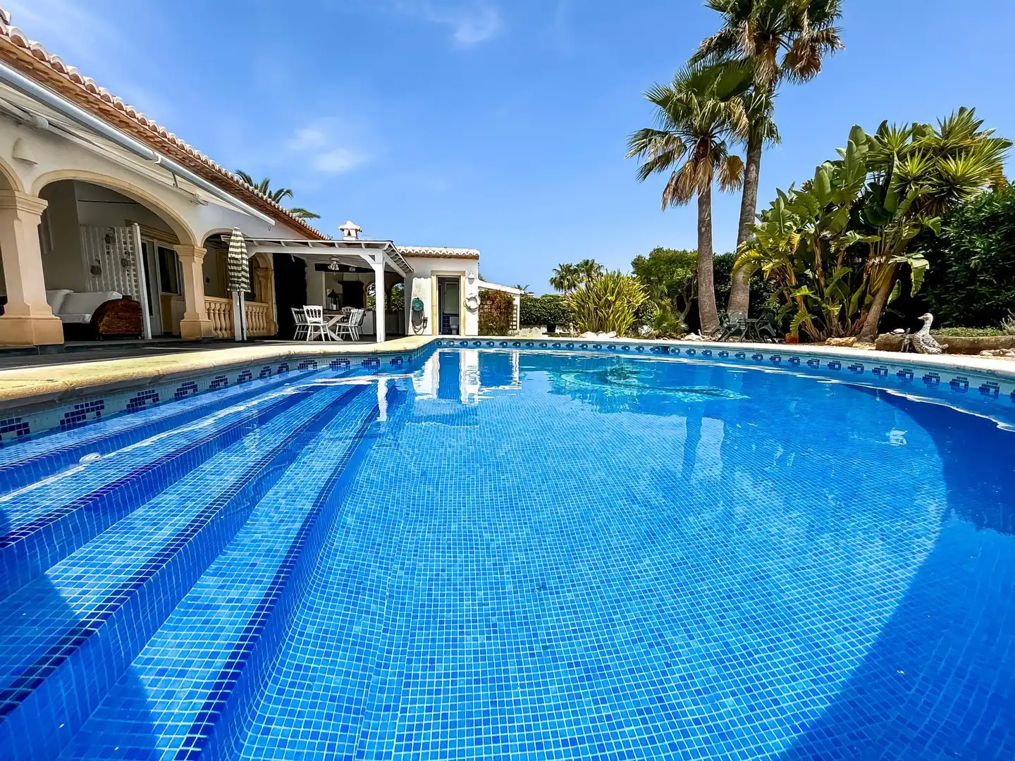 Swimming pool of Houses for sale in Jávea / Xàbia