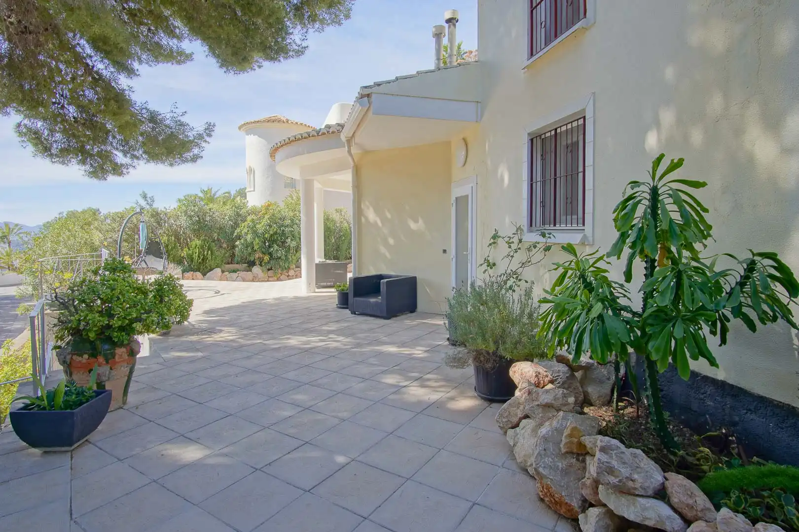 Garden of Houses for sale in Altea  with Private garden, Terrace and Balcony