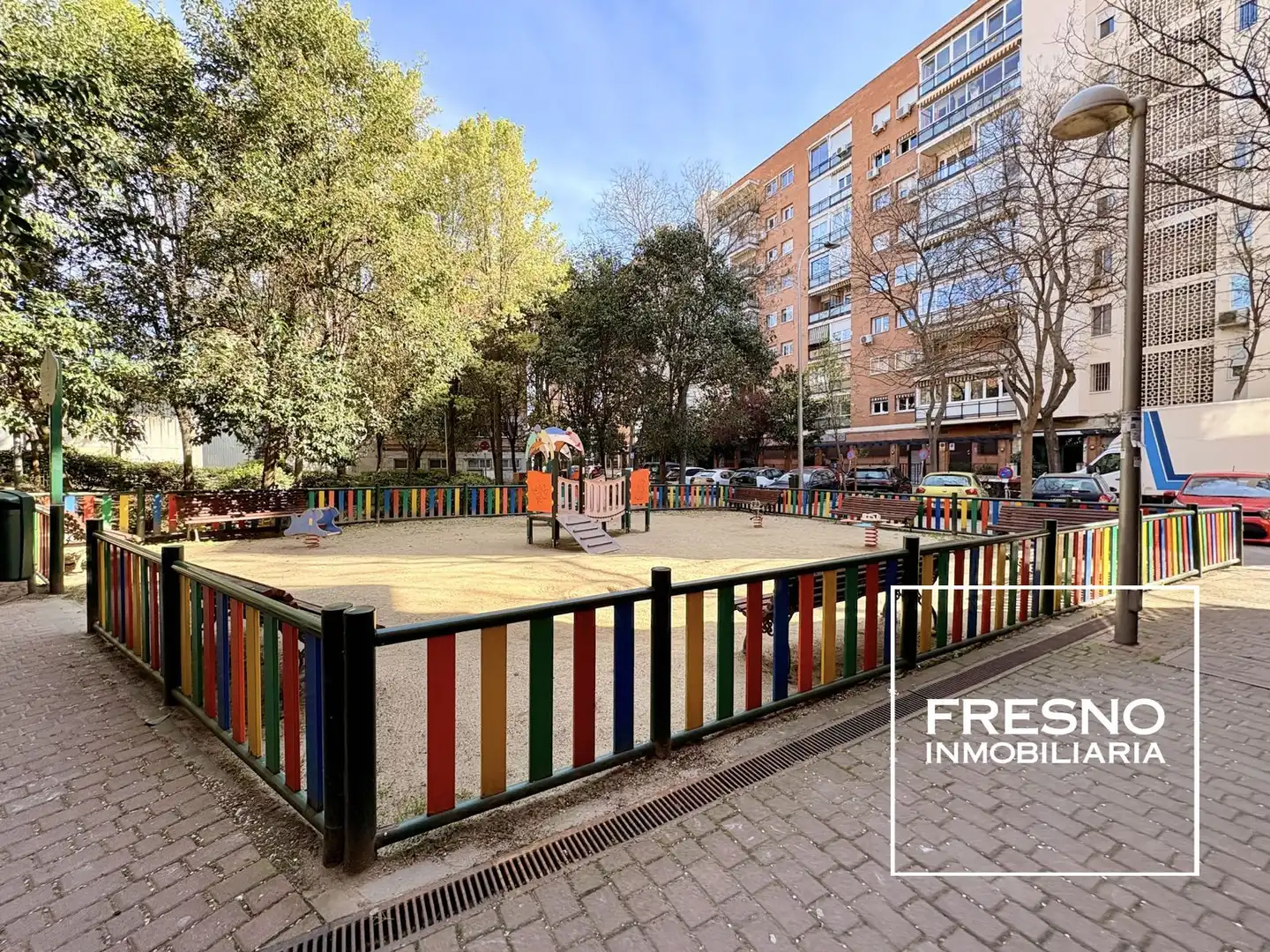 Exterior view of Flat for sale in Madrid  with Heating, Storage room and Community pool