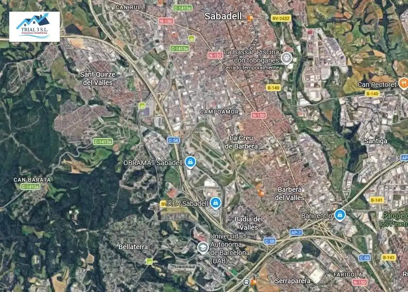 Vista exterior de Pis en venda en Creu de Barberà - Sector Sud