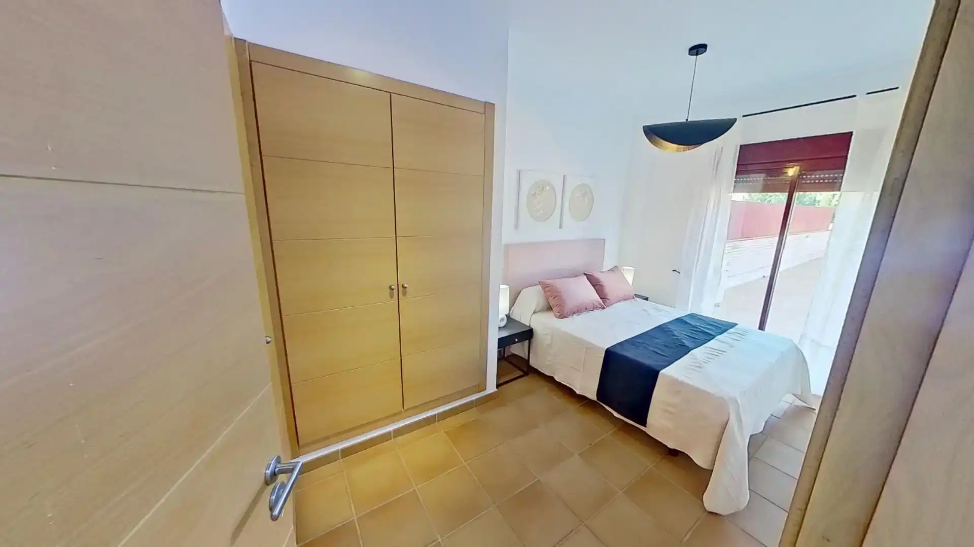 Schlafzimmer von Dachboden zum Verkauf in Villanueva del Río Segura mit Klimaanlage, Schwimmbad und Balkon