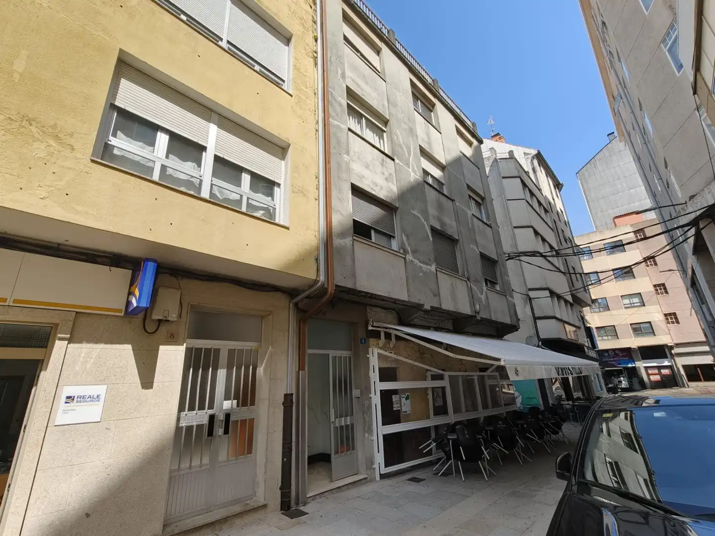 Vista exterior de Piso en venta en Ribeira con Terraza
