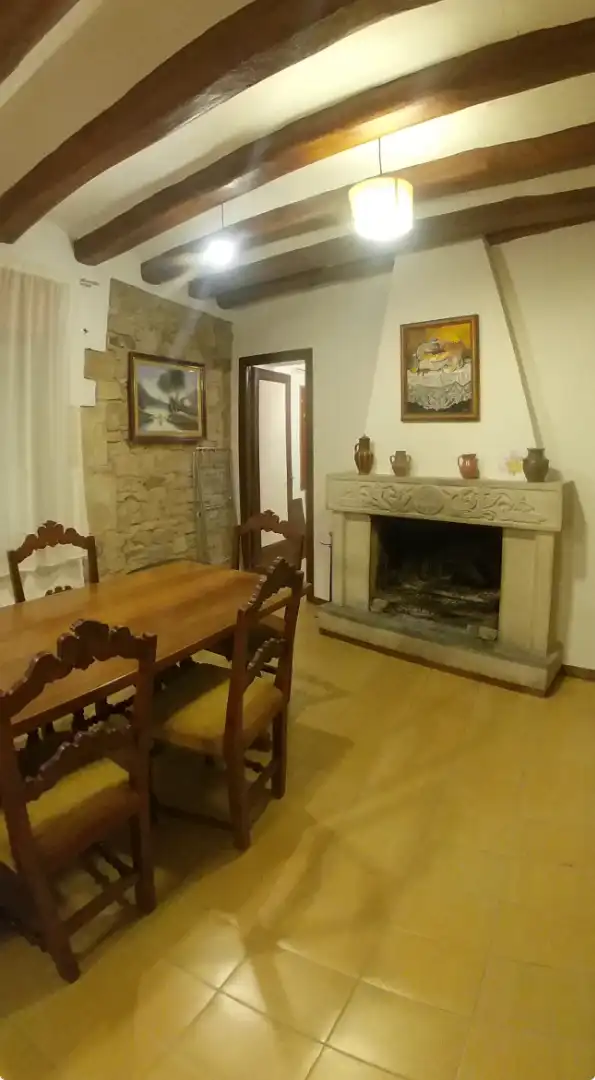 Menjador de Casa adosada en venda en Montoliu de Segarra