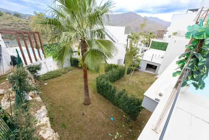 Jardí de Casa o xalet de lloguer en Mijas amb Aire condicionat, Calefacció i Jardí privat
