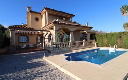 Exterior view of House or chalet for sale in La Alcaidesa  with Air Conditioner and Swimming Pool