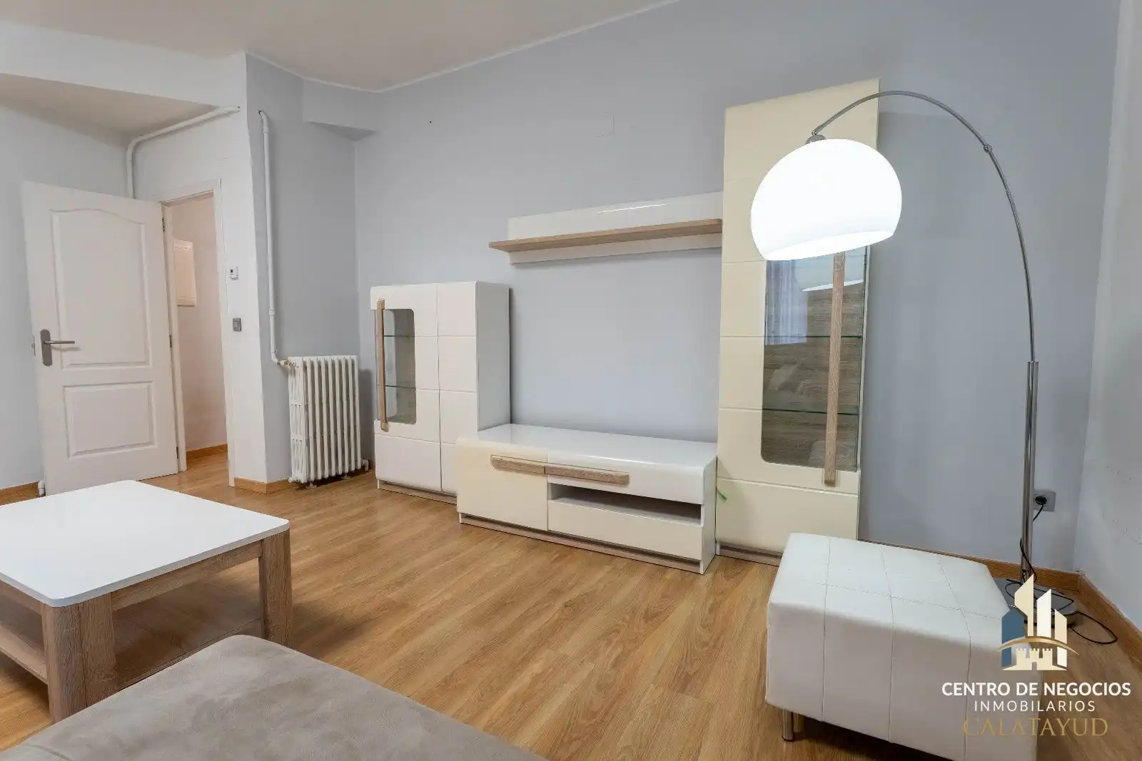 Sala de estar de Piso en venta en Calatayud con Calefacción, Parquet y Terraza
