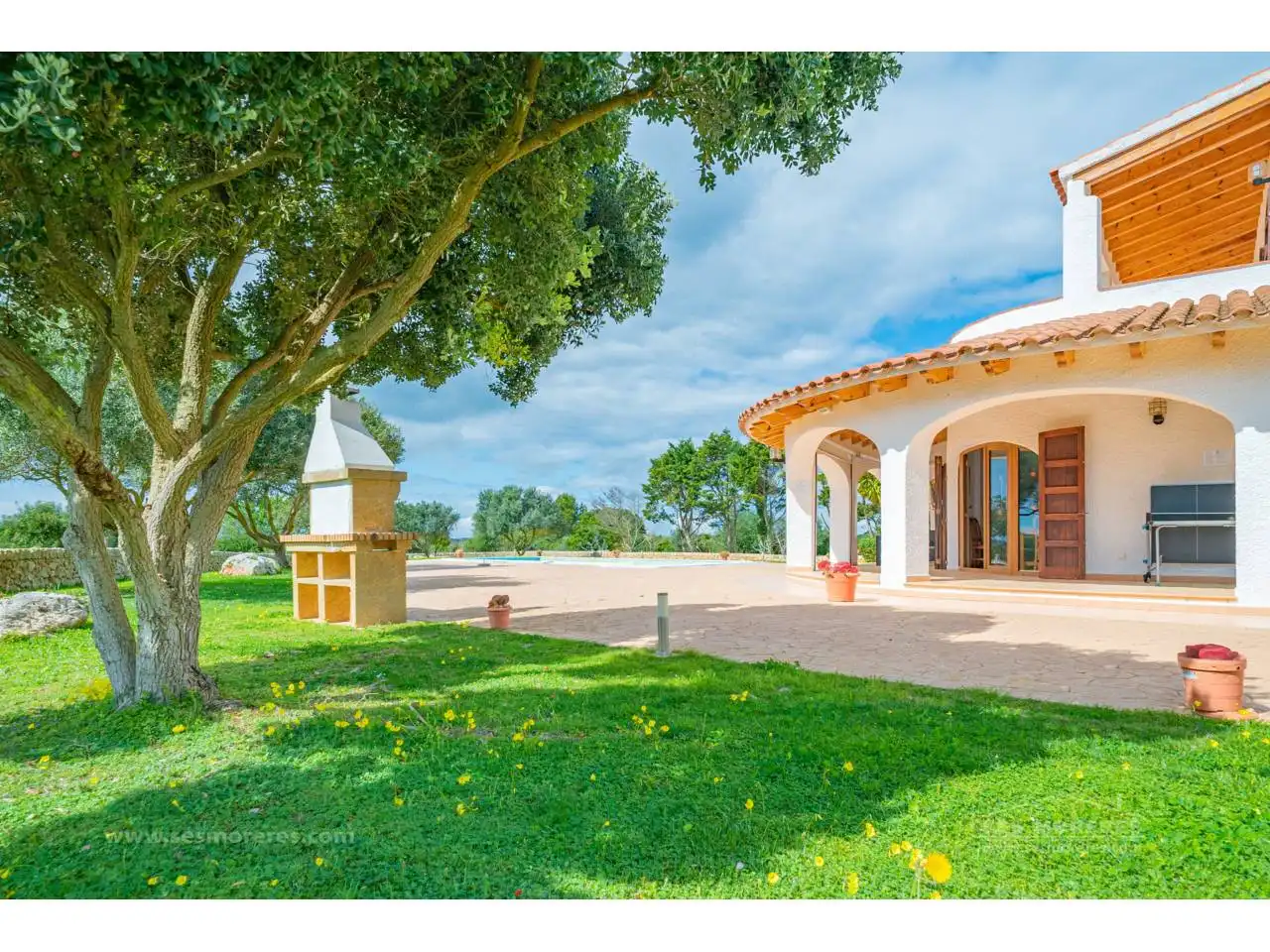 Jardín de Finca rústica en venta en Ferreries con Aire acondicionado, Jardín privado y Terraza