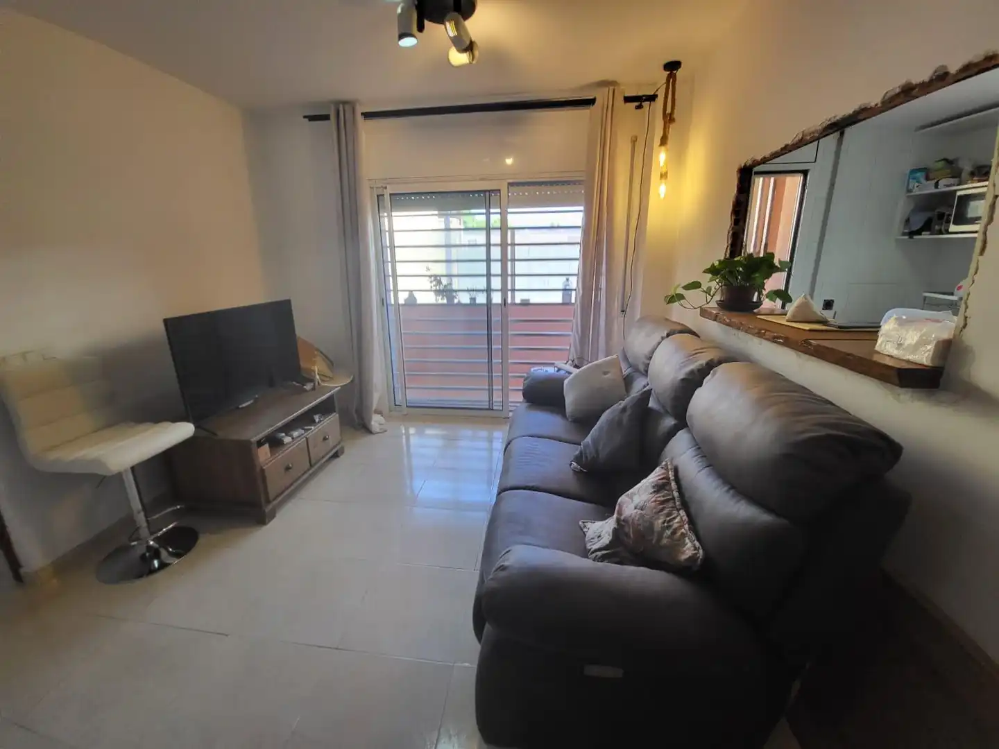 Living room of Ground floor for sale in Santa Coloma de Farners  with Air Conditioner, Heating and Terrace