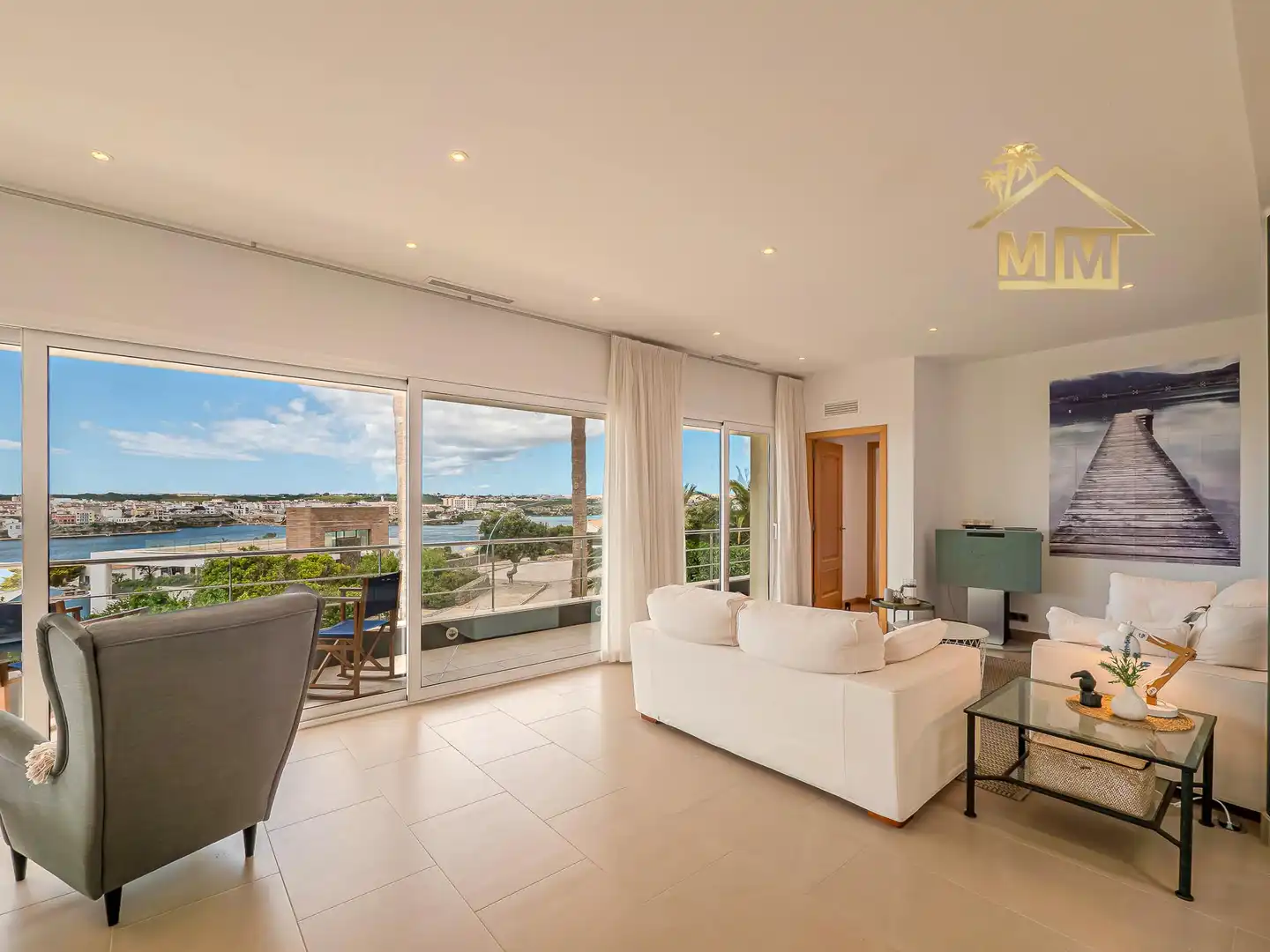 Living room of Houses for sale in Maó - Mahón  with Air Conditioner, Heating and Private garden