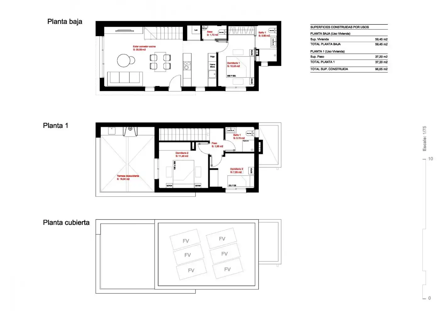 Casa adosada en venta en Daya Nueva