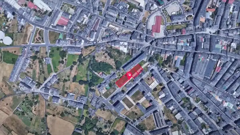 Vista exterior de Terreno industrial en venta en Lugo