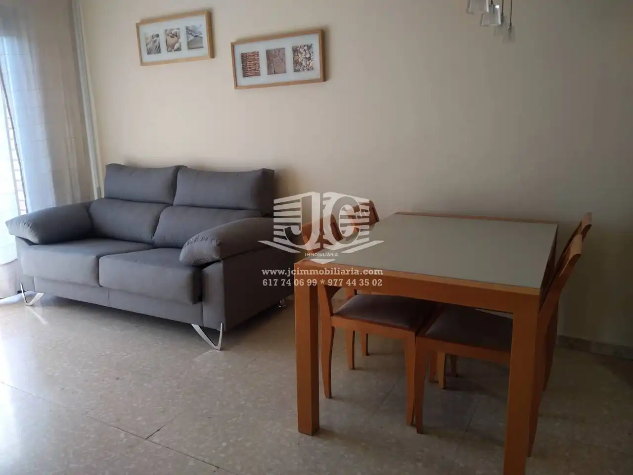 Sala de estar de Piso de alquiler en Tortosa con Aire acondicionado, Terraza y Amueblado