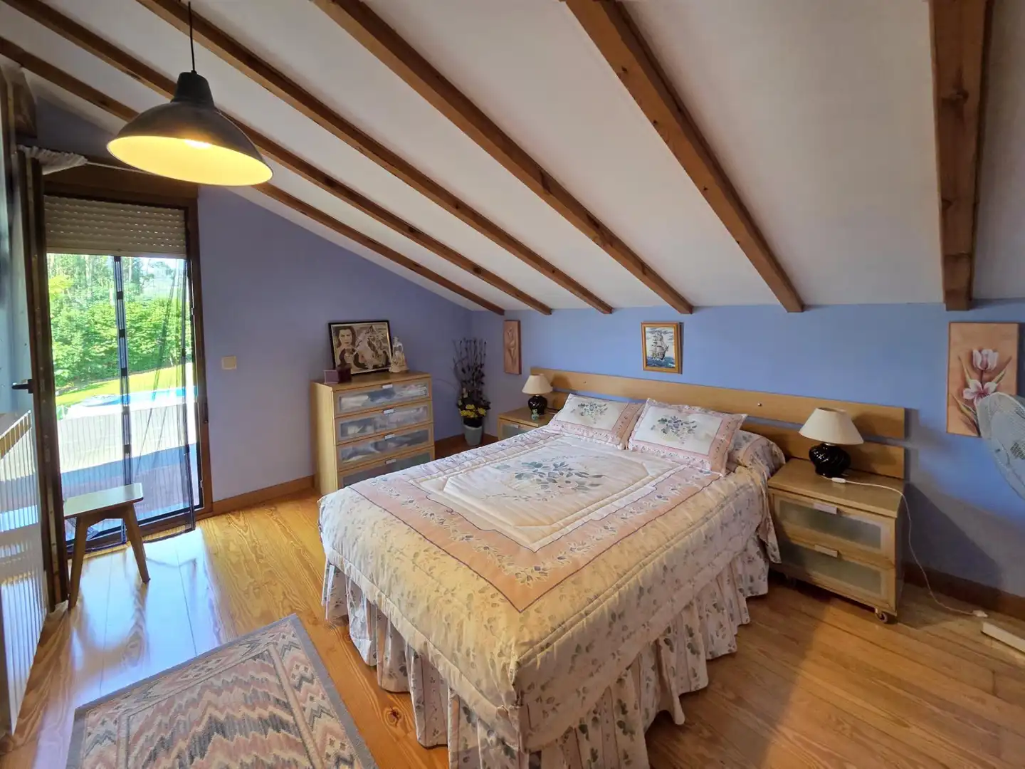 Schlafzimmer von Haus oder Chalet zum Verkauf in Piélagos mit Privatgarten, Terrasse und Abstellraum