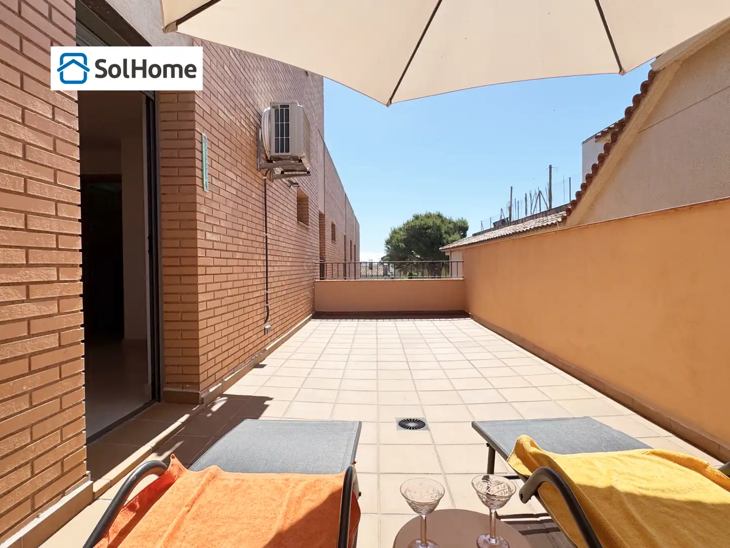 Terrassa de Apartament en venda en L'Escala amb Aire condicionat, Terrassa i Moblat