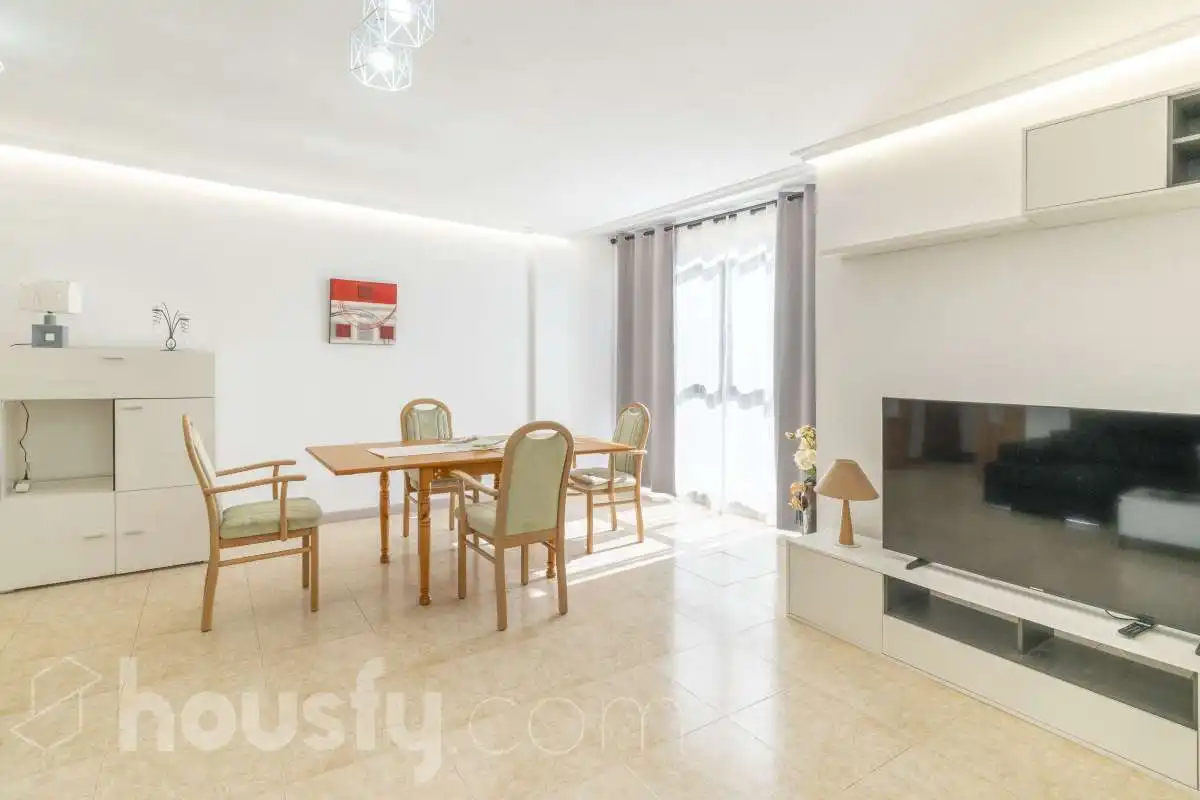 Living room of Flat for rent in Castellón de la Plana / Castelló de la Plana  with Terrace and Furnished