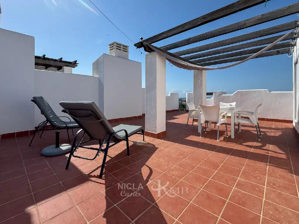 Terrasse von Wohnungen zum Verkauf in Vera mit Klimaanlage, Terrasse und Möbliert