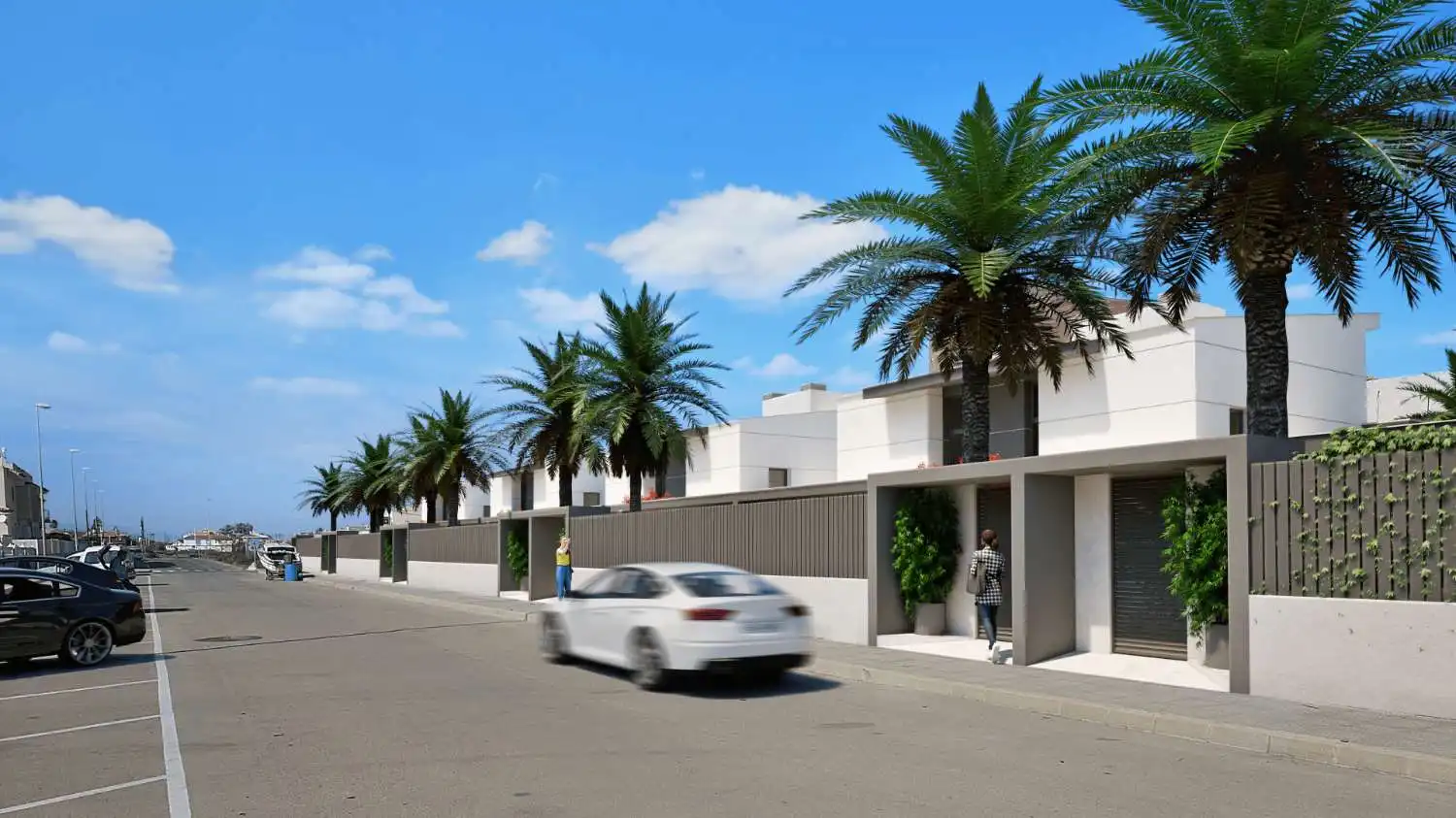 Exterior view of Houses for sale in Cartagena  with Swimming Pool
