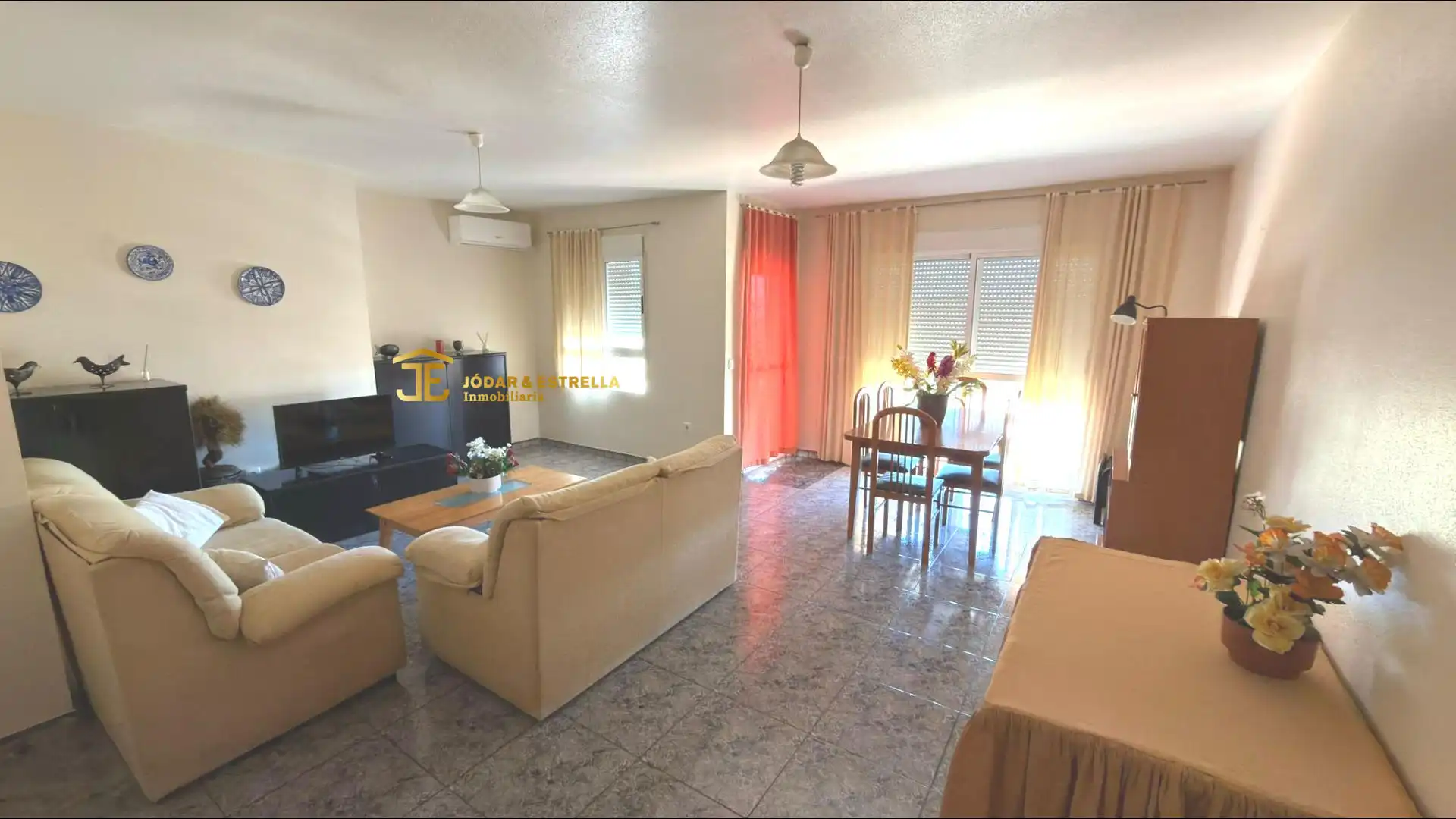 Wohnzimmer von Wohnung zum Verkauf in Puerto Lumbreras mit Klimaanlage, Möbliert und Balkon