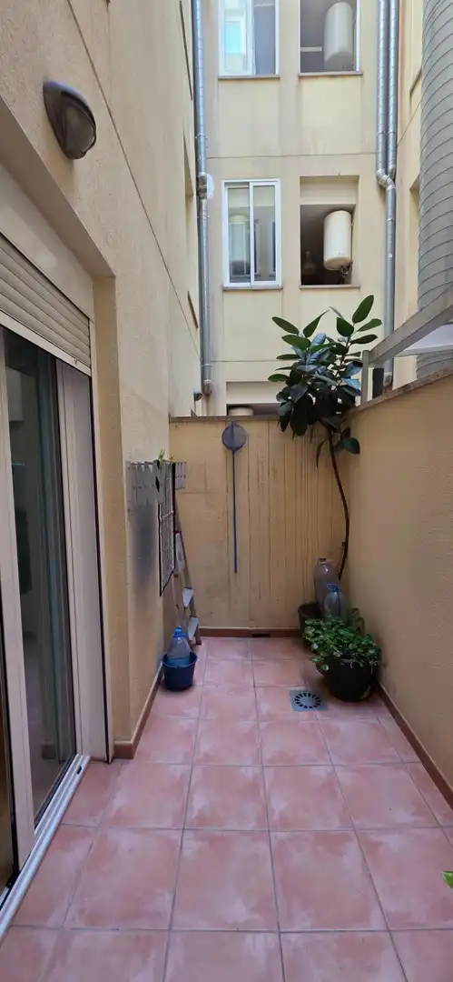 Terrasse von Erdgeschoss zum Verkauf in L'Ampolla mit Klimaanlage, Terrasse und Möbliert