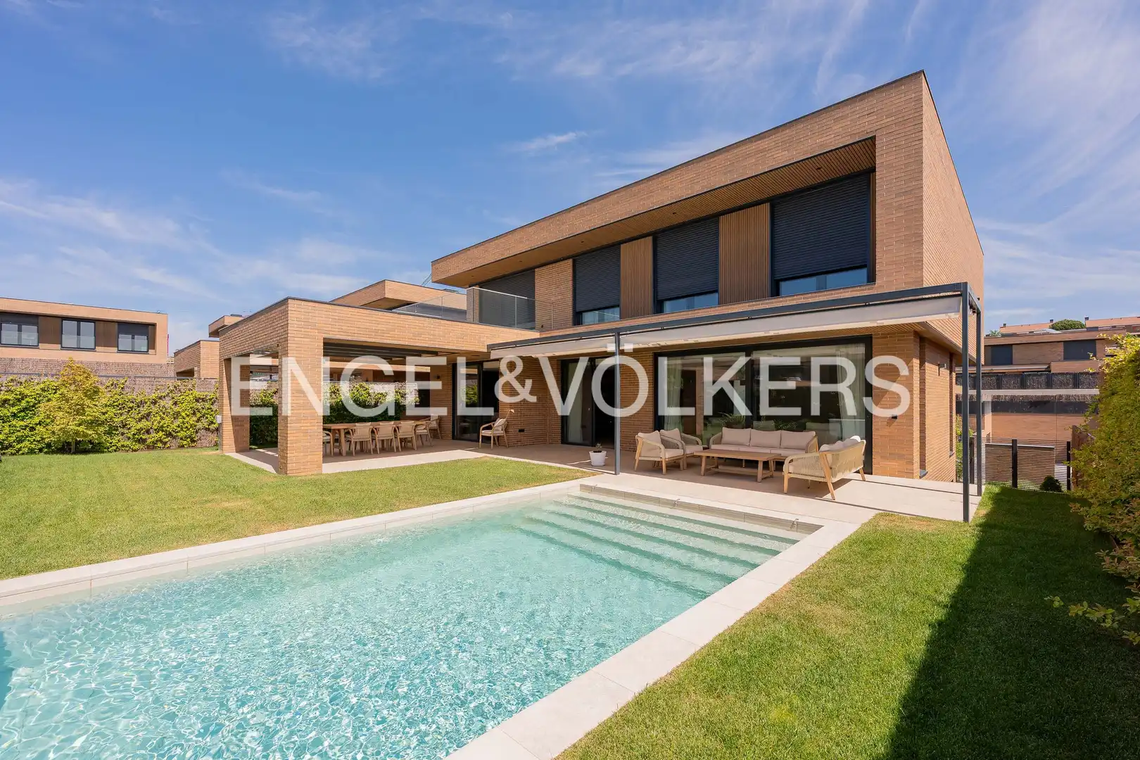 Terraza de Casa o chalet en venta en Las Rozas de Madrid con Aire acondicionado, Calefacción y Jardín privado