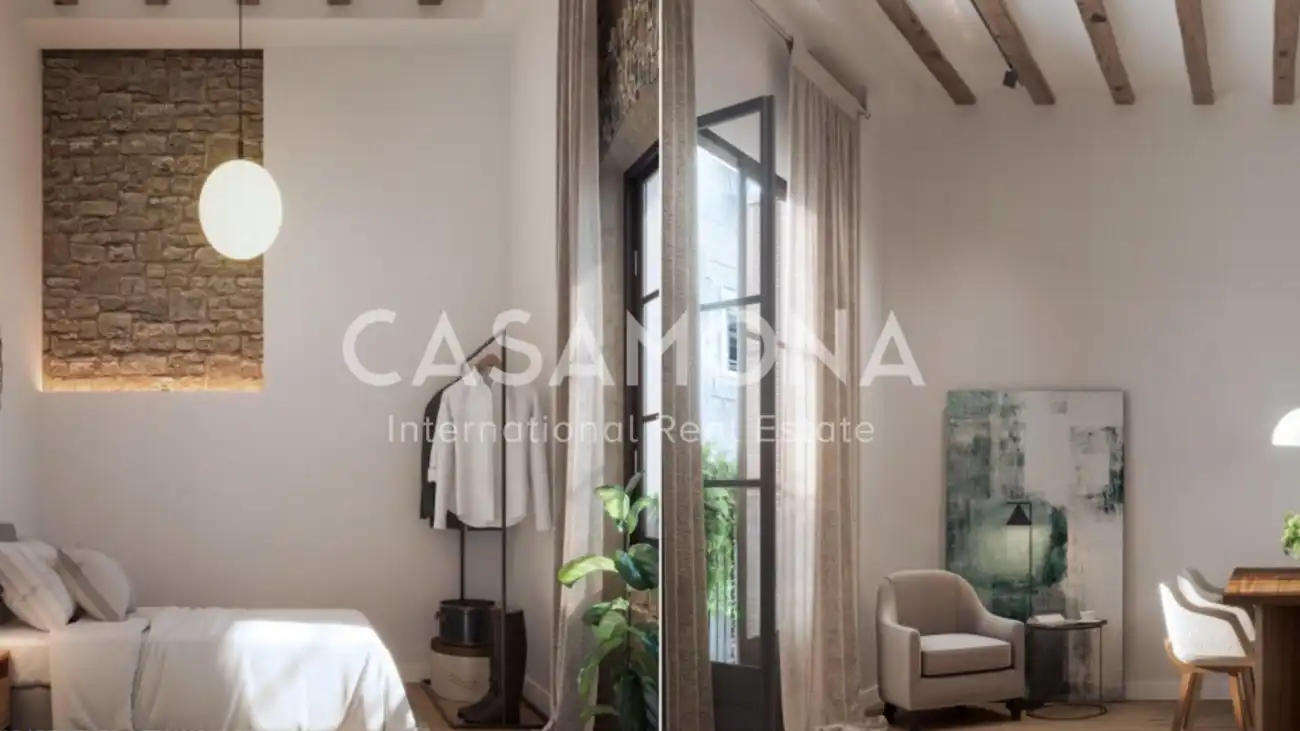 Mini appartamento con terrazza in vendita a Ciutat Vella, imagen 5