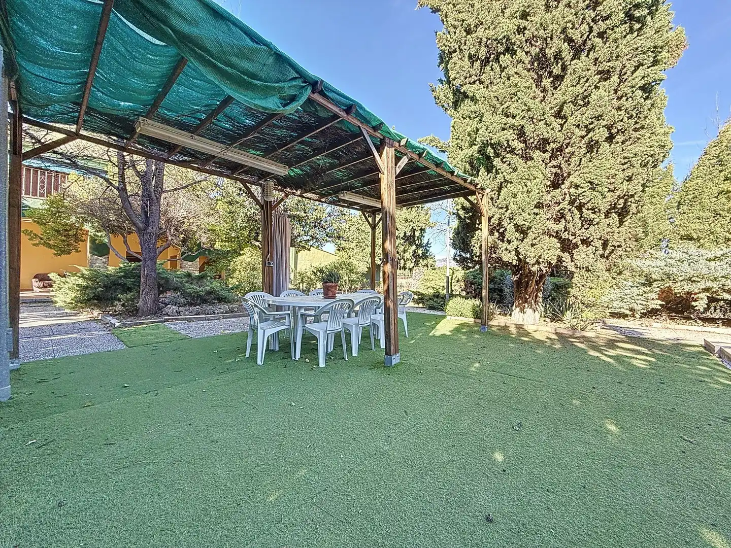 Jardín de Finca rústica en venta en Castalla con Jardín privado, Terraza y Piscina
