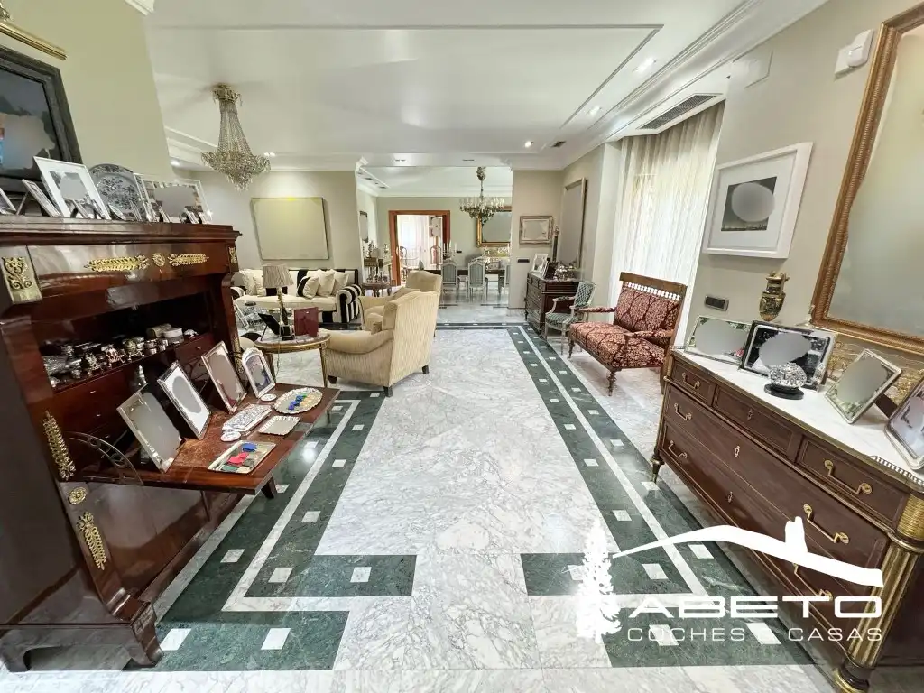 Sala de estar de Casa o chalet en venta en Madrid