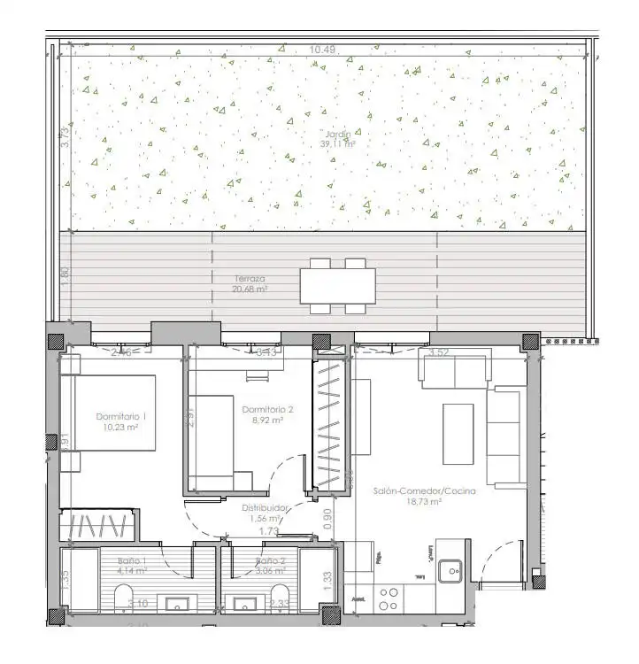 Apartament amb ascensor en venda a Las Lagunas, imagen 11