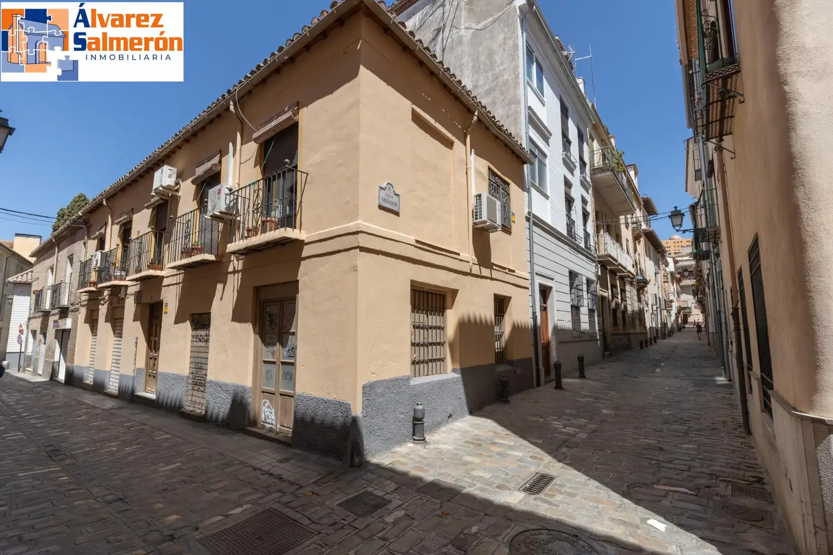 Exterior view of Flat for sale in Granada  with Air Conditioner