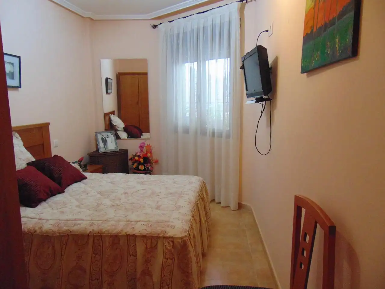 Habitación de Casa o chalet en venta en Tauste con Aire acondicionado, Terraza y Balcón