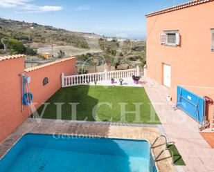 Piscina de Casa o xalet en venda en Santa María de Guía de Gran Canaria amb Jardí privat, Terrassa i Piscina