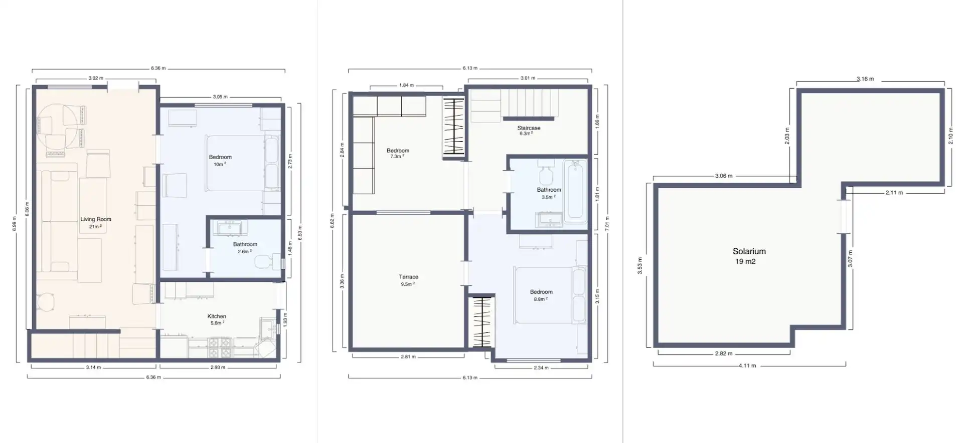 Houses for sale in Pilar de la Horadada  with Storage room, Furnished and Washing machine
