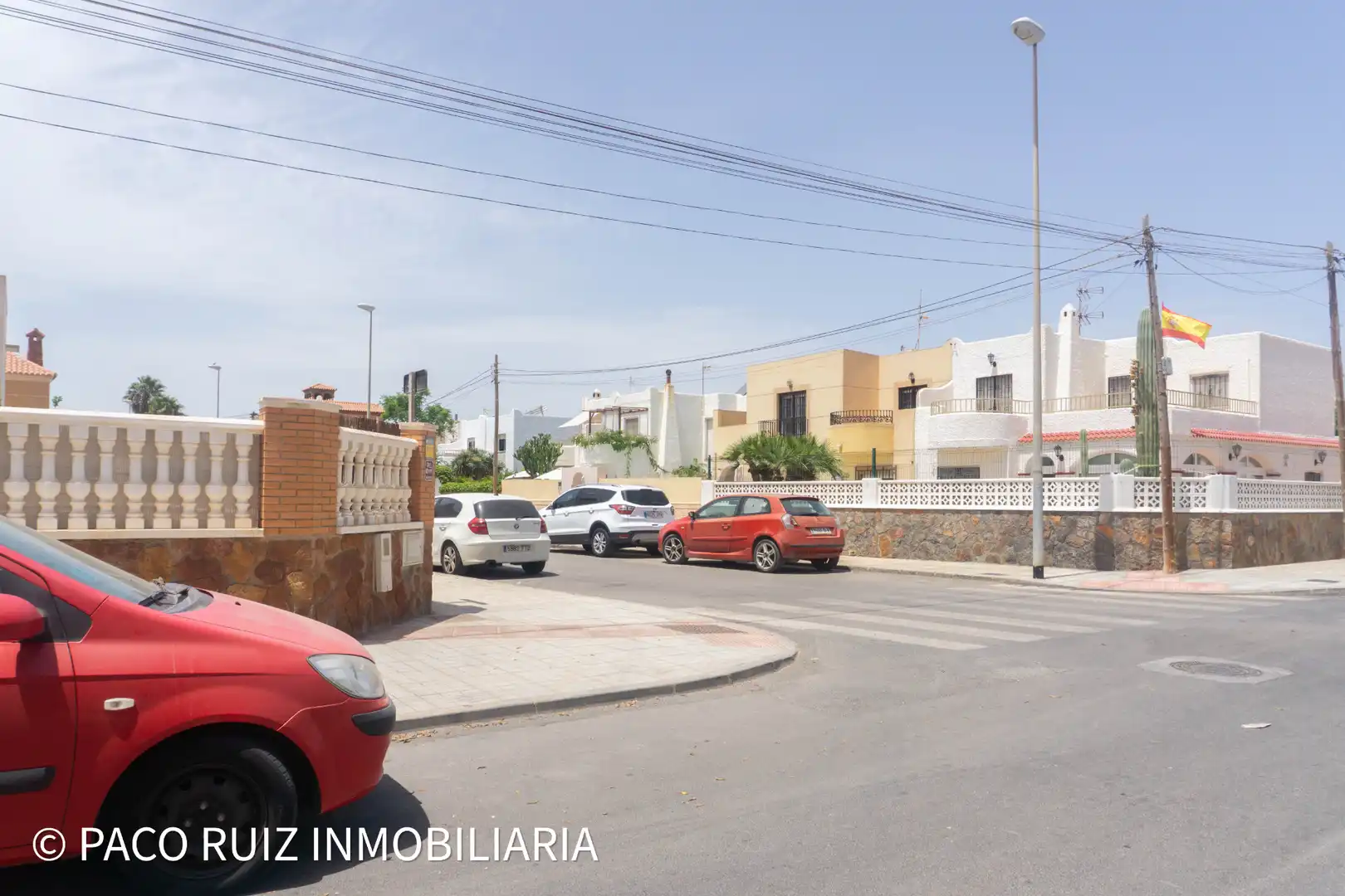 Vista exterior de Casa adosada de alquiler en Almería con Aire acondicionado, Terraza y Amueblado