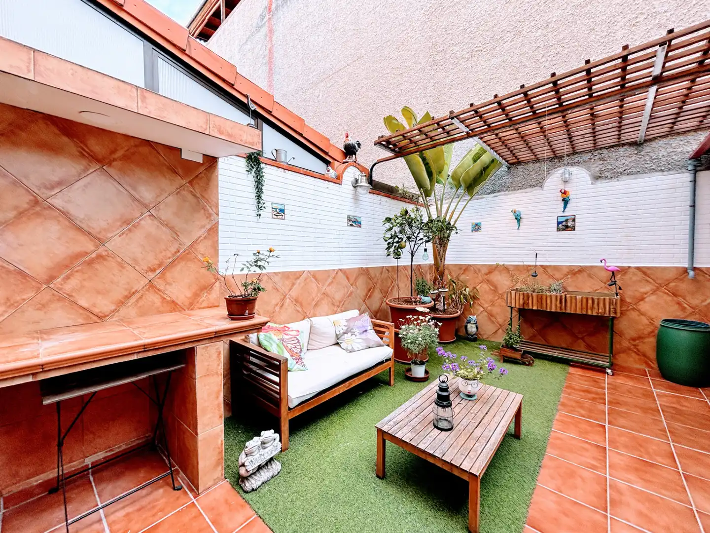 Terrasse von Einfamilien-Reihenhaus zum Verkauf in Las Palmas de Gran Canaria mit Terrasse und Abstellraum