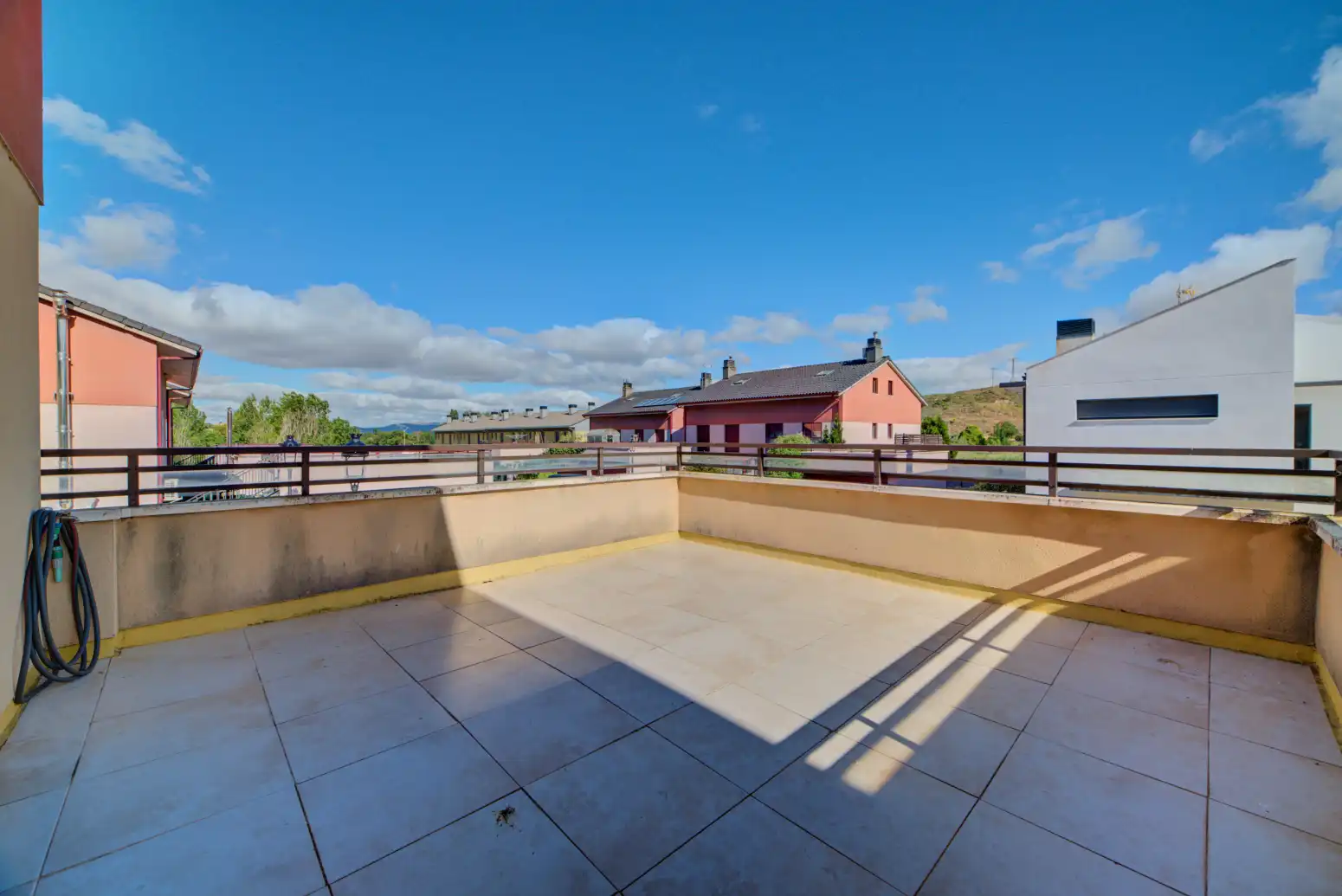 Terrace of Attic for sale in Enériz / Eneritz  with Heating, Private garden and Parquet flooring