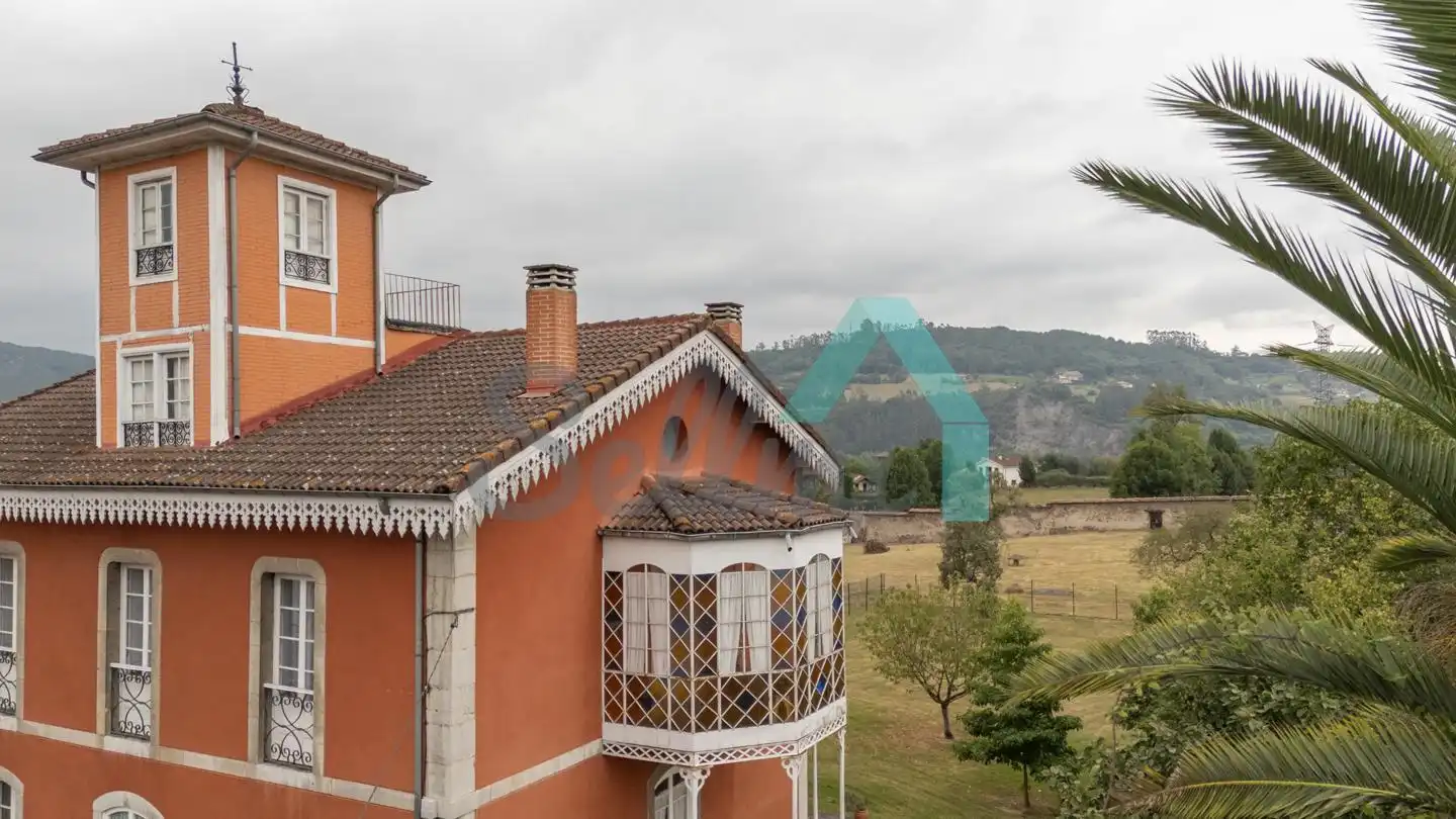 Vista exterior de Casa o chalet en venta en Ribera de Arriba con Jardín privado, Terraza y Balcón
