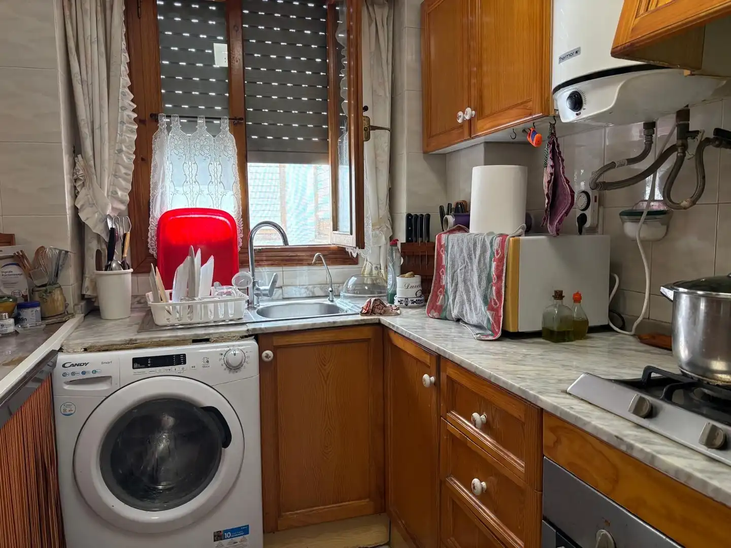 Cuina de Àtic en venda en Torrevieja amb Aire condicionat, Terrassa i Moblat