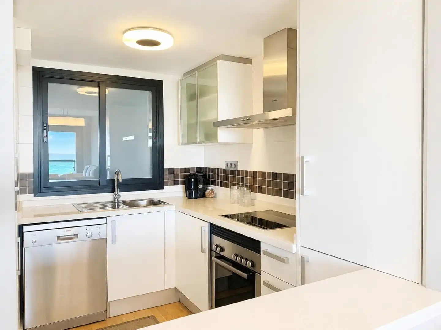 Kitchen of Apartments for sale in Moncofa  with Air Conditioner, Parquet flooring and Terrace