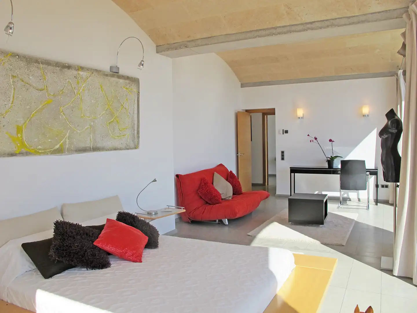 Sala d'estar de Finca rústica en venda en Felanitx amb Aire condicionat, Calefacció i Terrassa