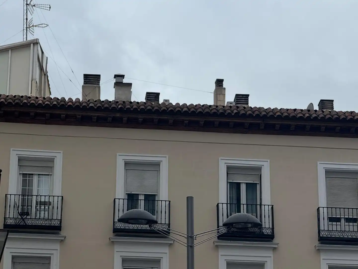 Exterior view of Flat for sale in Madrid  with Air Conditioner and Heating