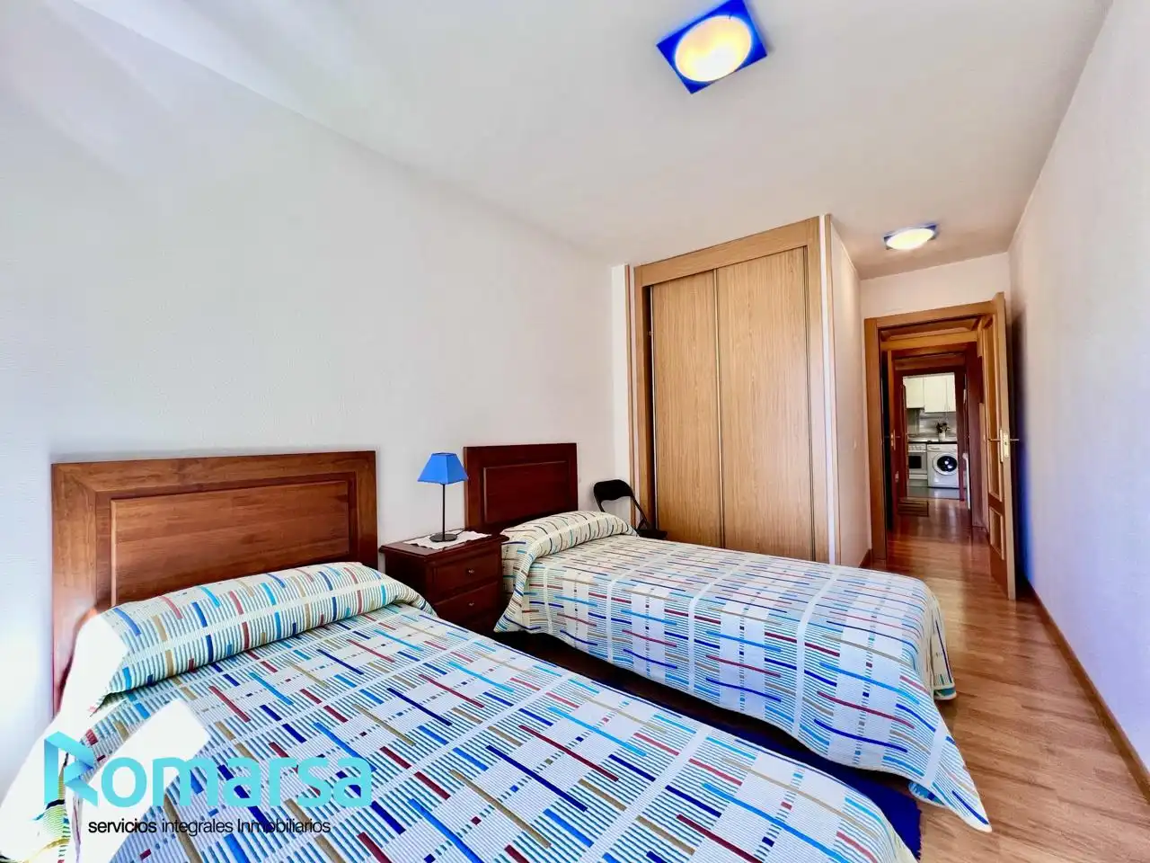 Bedroom of Flat for rent in Ávila  with Heating, Furnished and Community pool
