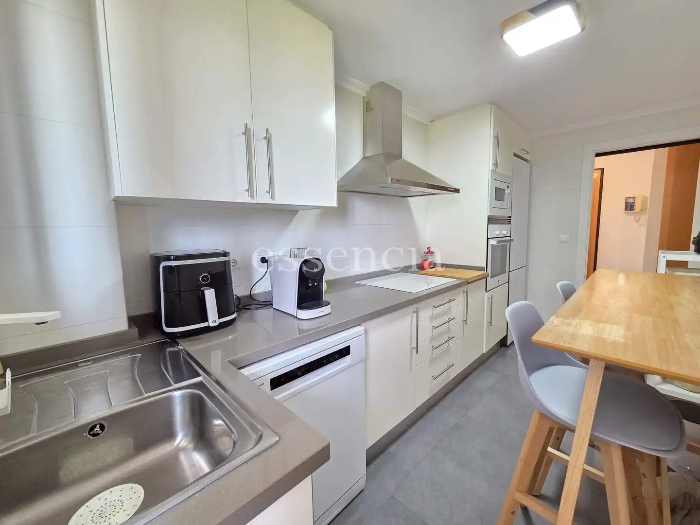 Kitchen of Flat for sale in Beniarjó  with Air Conditioner and Balcony
