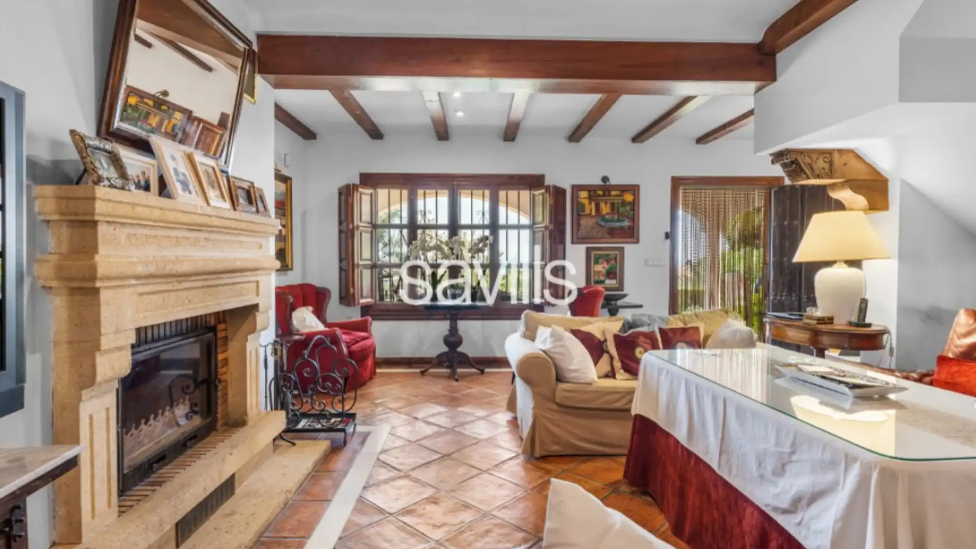 Sala d'estar de Casa o xalet de lloguer en Benalmádena