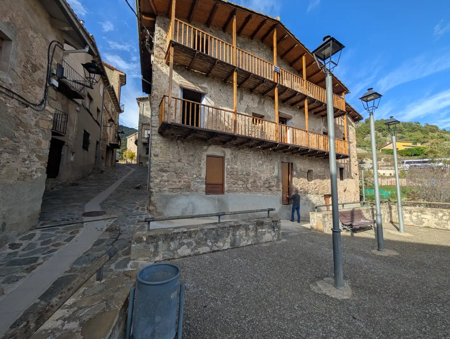 Vista exterior de Casa o xalet en venda en Gombrèn